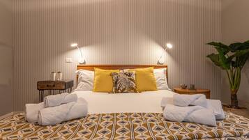 Classic-Apartment, 1 Schlafzimmer, Gartenblick | 1 Schlafzimmer, Bügeleisen/Bügelbrett, kostenloses WLAN