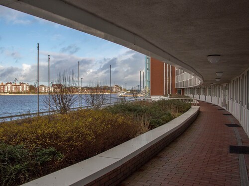 089 Fewo Skyline, direkte Strandlage, Blick auf den Hafen - 089 Skyline -