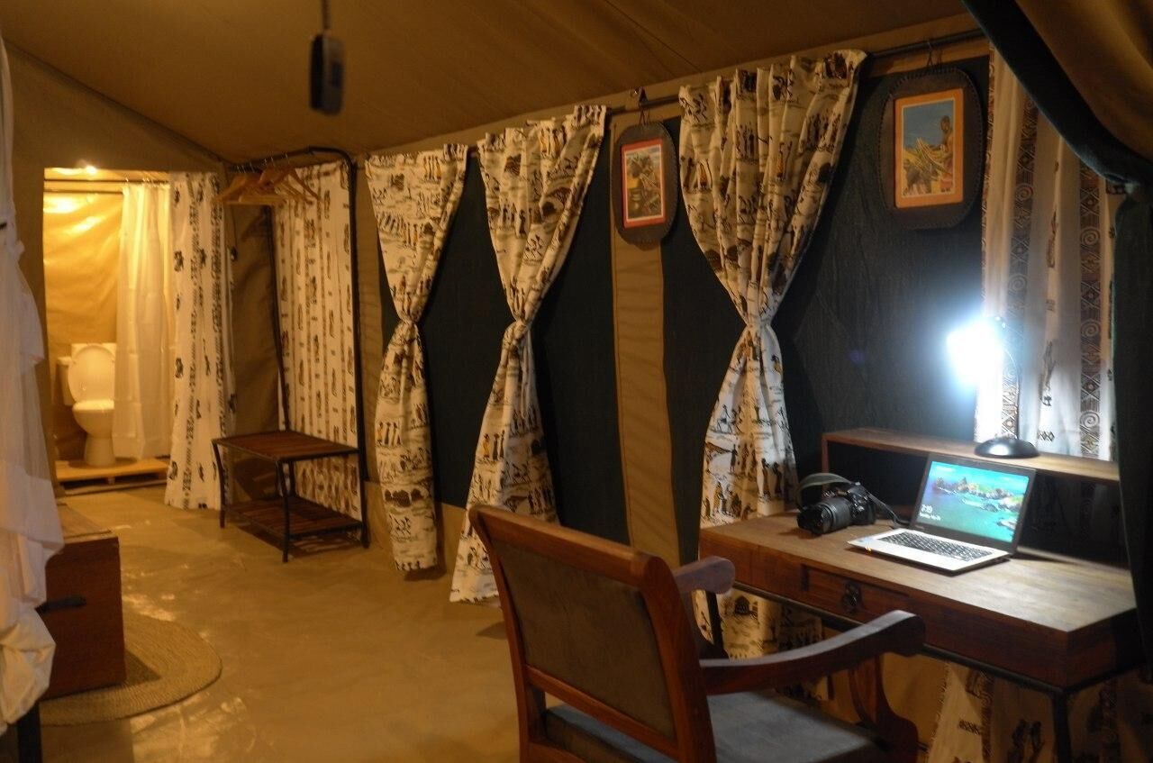 luxury tent | interior