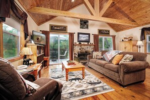 Smart TV, DVD player, books