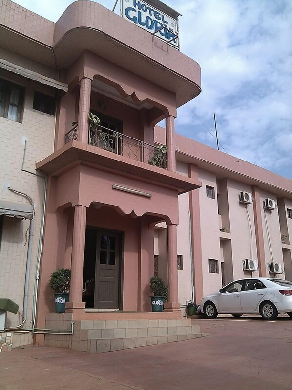 Façade de l’hébergement