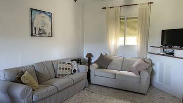 Smart TV, chimenea, videojuegos y reproductor de DVD