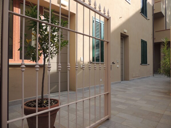 Entrée de l’hébergement