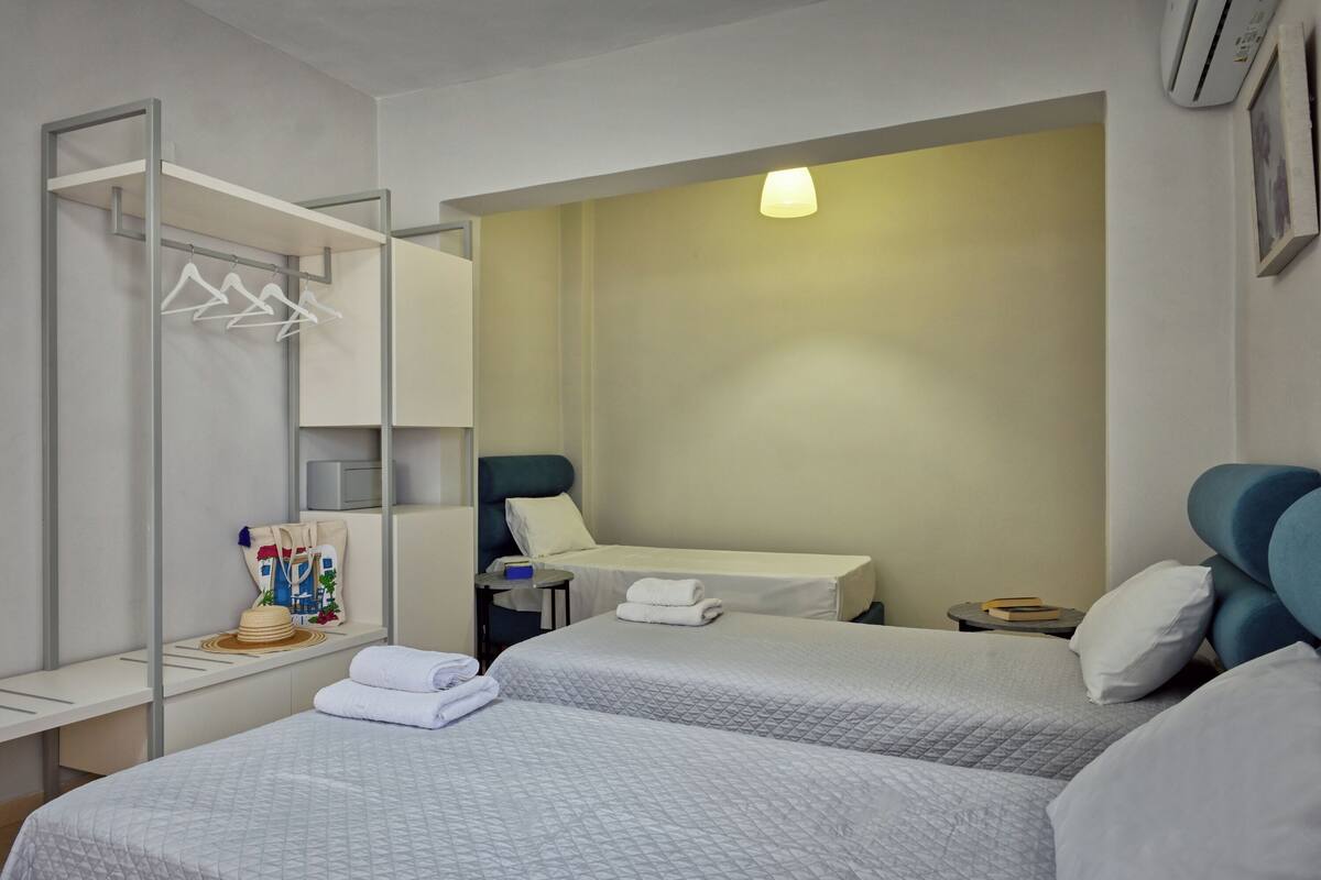 Triple Room with Terrace | 房內夾萬、免費 Wi-Fi、獨特設計、獨特裝修