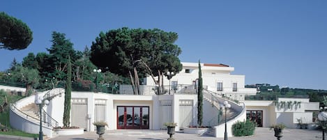 Fassade der Unterkunft