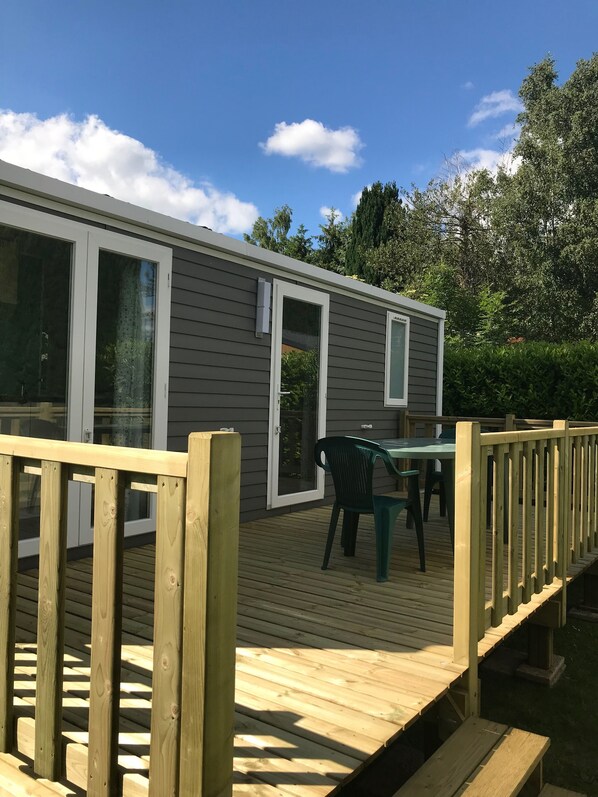 Husvogn, flere senger | Terrasse/patio