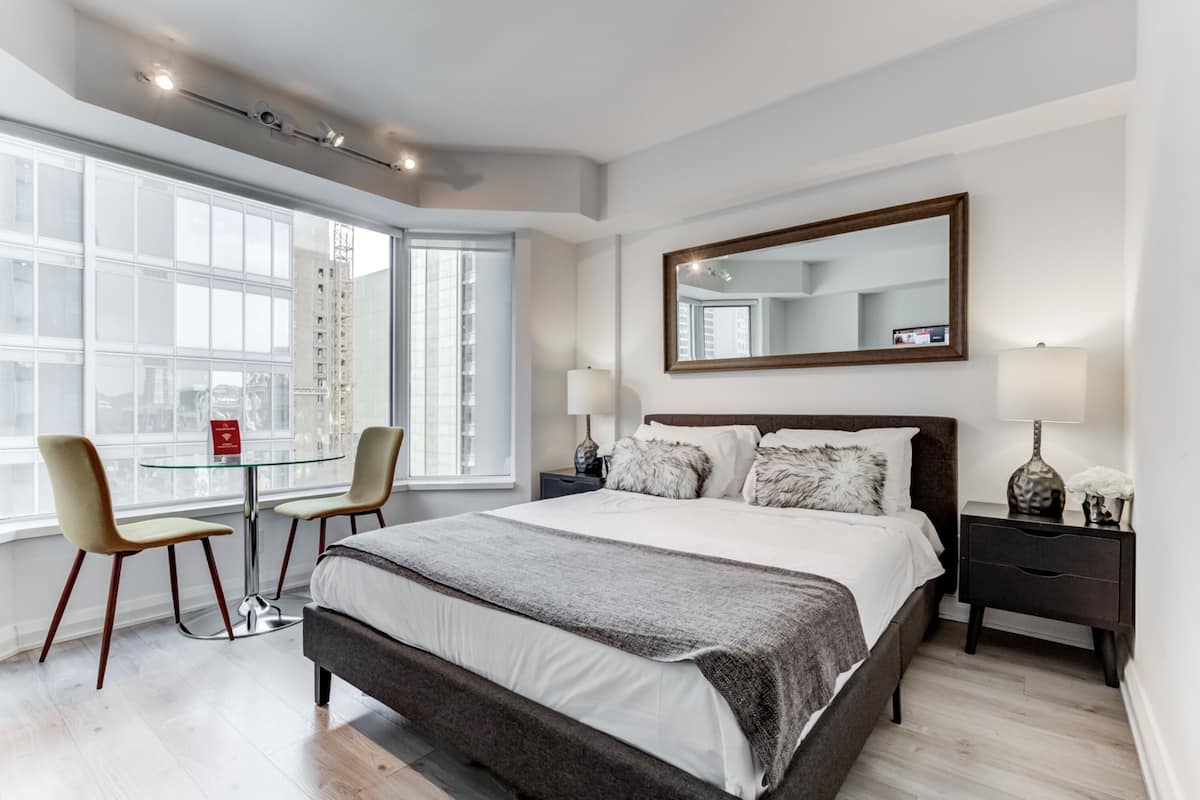 Estudio económico | 1 habitación, ropa de cama de alta calidad y edredón