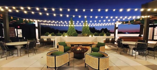 Terrasse sur le toit