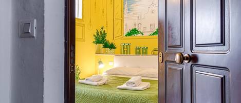 1 chambre, fer et planche à repasser, Wi-Fi, draps fournis