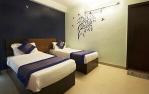 Quarto duplo | Escrivaninha, Wi-Fi de cortesia