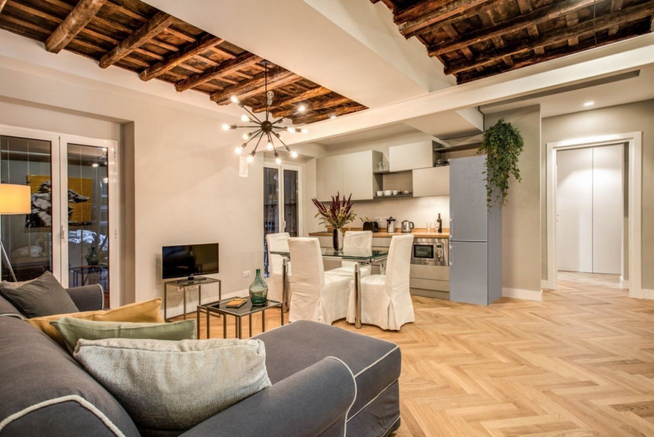 Apartment, 3 Bedrooms | Living area