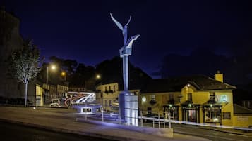 Front of property – evening/night