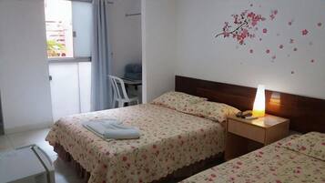 Deluxe Triple Room | 1 bedroom, minibar, laptop workspace, blackout drapes