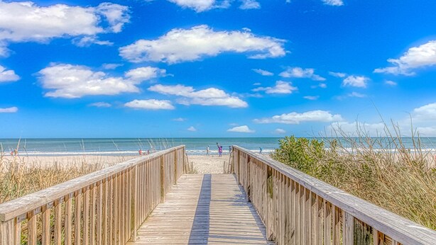 On the beach - The Palace 405 (Myrtle Beach)