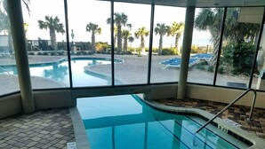 Indoor pool, outdoor pool - The Palace 405 (Myrtle Beach)