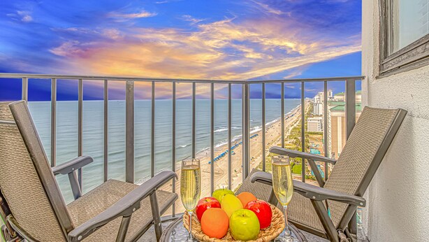 Basic Studio | Balcony view - The Palace 1505 (Myrtle Beach)