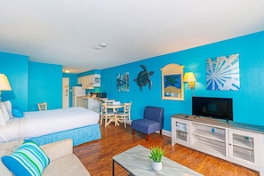 Studio, 1 Queen Bed with Sofa bed, Ocean View | Free WiFi - Sea Mist 50610 (Myrtle Beach)