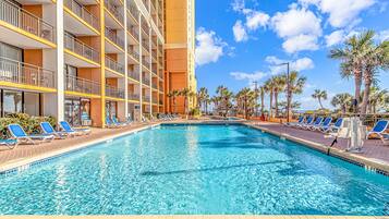 Indoor pool, outdoor pool