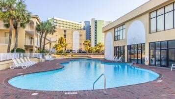 Indoor pool, outdoor pool