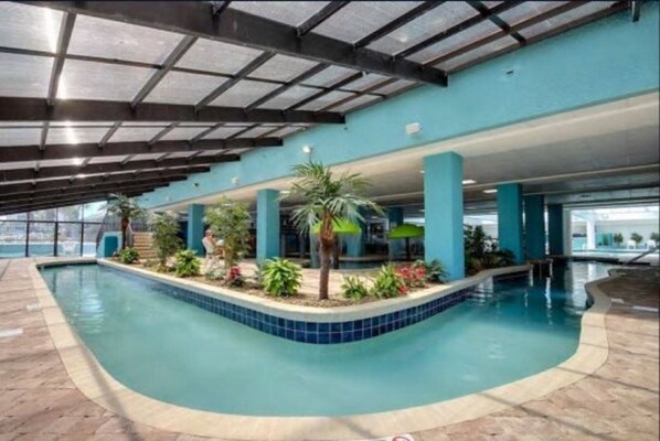 House | Pool | Indoor pool, outdoor pool - Landmark 704 (Myrtle Beach)