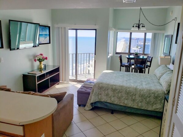 Basic Studio, 1 Queen Bed, Ocean View