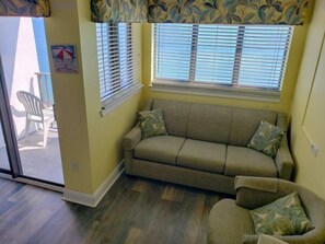 40-inch TV with cable channels - The Palace 2102 (Myrtle Beach)