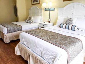 Free WiFi, bed sheets
