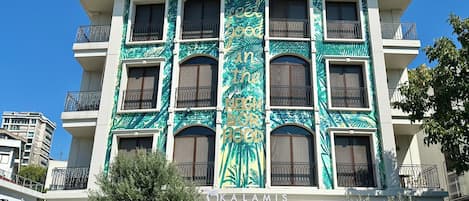 Fassade der Unterkunft