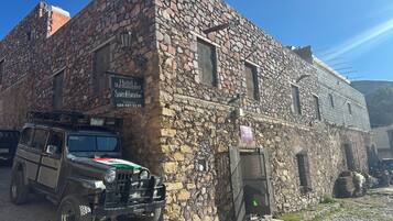 Majoituspaikan julkisivu