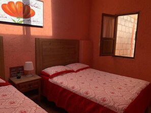Family Quadruple Room | Free WiFi - Hotel San Pancho (Real de Catorce)