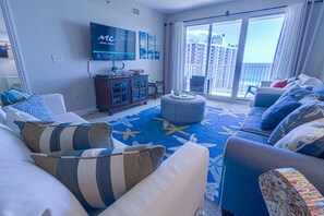 Condo, 2 Bedrooms | Living room - Ariel Dunes by Seascape Resort (Miramar Beach)