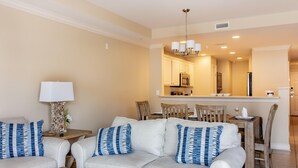 Condo, 3 Bedrooms | Living room - Gull Reef (Tybee Island)