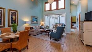 Condo, 3 Bedrooms | Living room - Gardens (Tybee Island)