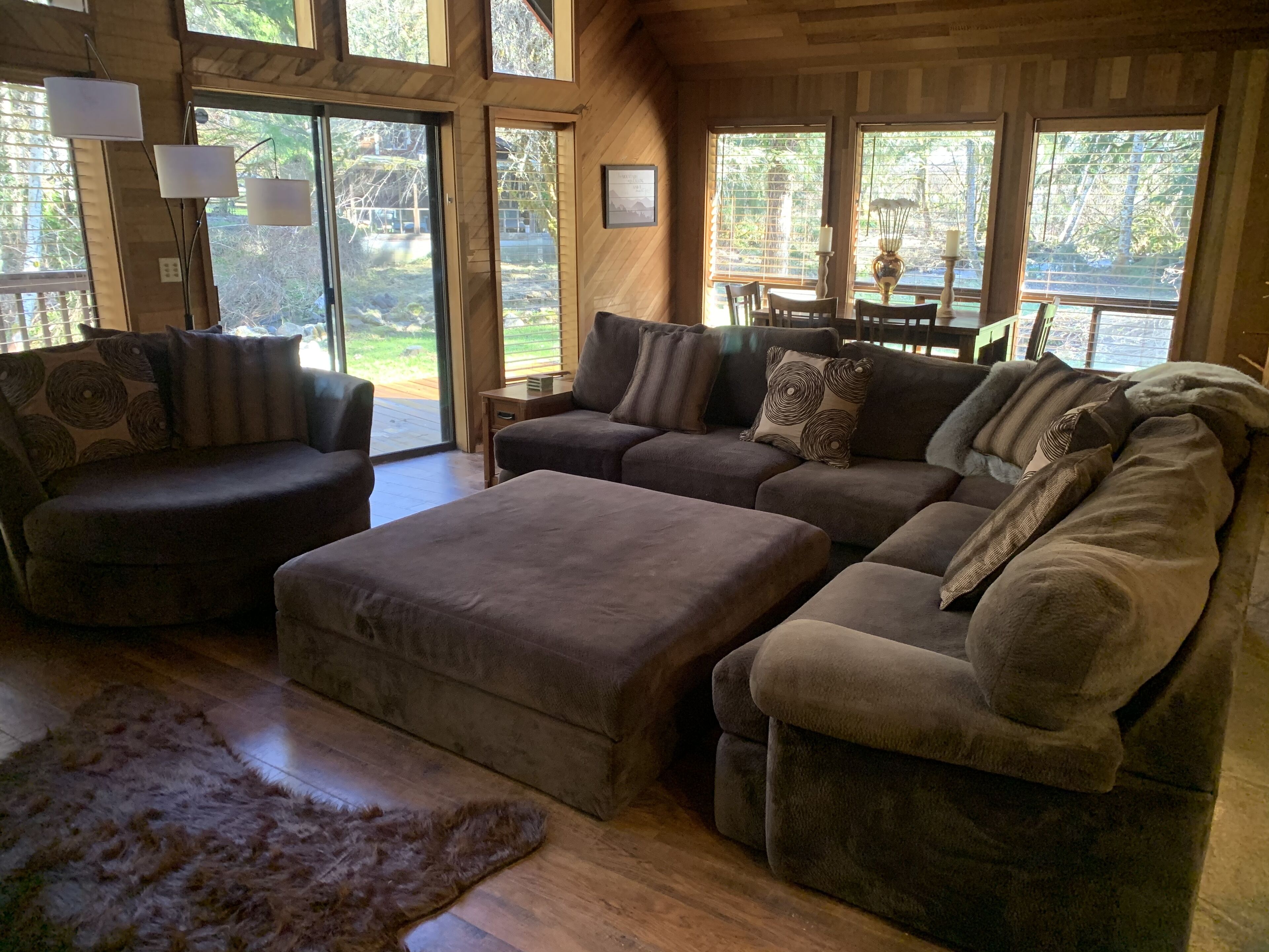 Télévision, cheminée, jeux vidéo, lecteur de DVD