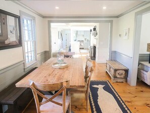 Fridge, microwave, stovetop, dishwasher - 61 School Street - Four Bedroom House (Chatham)