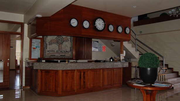Reception - Hotel El Molino (Riobamba)