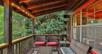 Mountain Cabin with Hot Tub, Views and Firepit, Near Blue Ridge