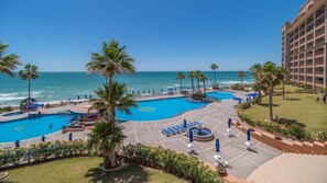 Una piscina climatizada