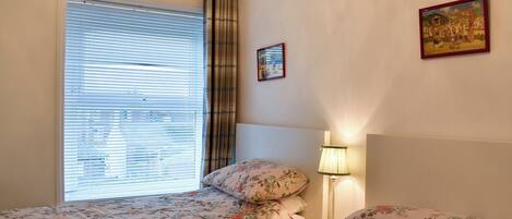 2 soveværelser, gratis Wi-Fi, sengetøj