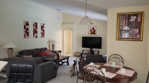 Smart TV, video games, DVD player
