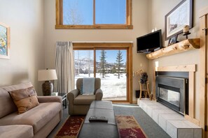 TV - Charming Studio + Loft Condo | Walk to Gondola | Pool, Hot Tubs and Views! (Steamboat Springs)
