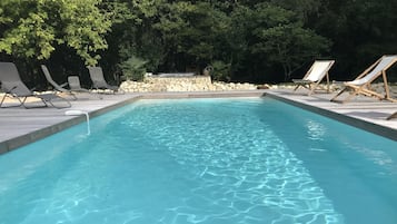 Una piscina climatizada