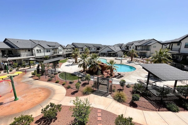 Una piscina climatizada