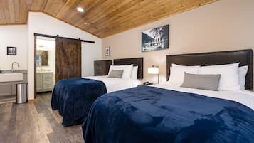 Cabaña estándar | 1 habitación, ropa de cama de alta calidad y camas con pillow-top
