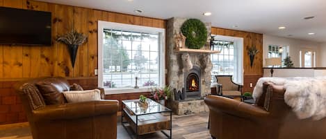 Sala de estar en el lobby