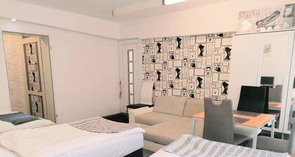 Private Soutrrian Apartment (R) OpelCity near Frankfurt Airport