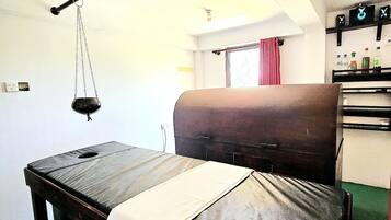 Hydrotherapy, deep-tissue massages, detox wraps, Ayurvedic treatments