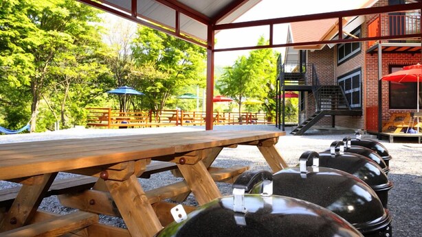 BBQ/picnic area - Green Mile Pension (Pocheon)