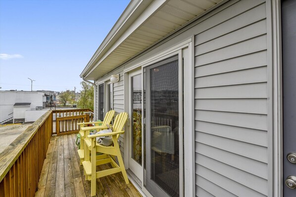 Balcony - 107r Dagsworthy St Unit C by Long & Foster (Dewey Beach)