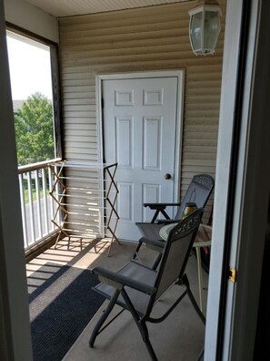 Appart'hôtel, 2 chambres | Balcon